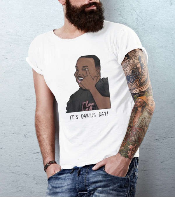 Myautismstar It's Darius Day Darius Stim Painting T-Shirt
