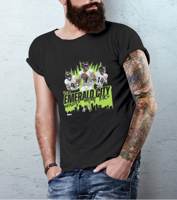 The Emerald City Walker Geno DK Seahawks NFL T-Shirt