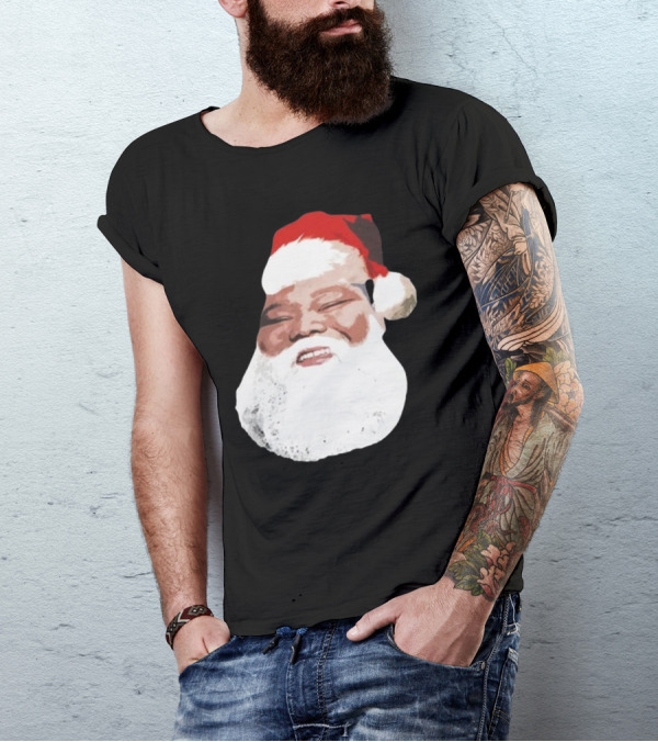 Dave Santa Claus Blunts Christmas Festive Beard T-Shirt