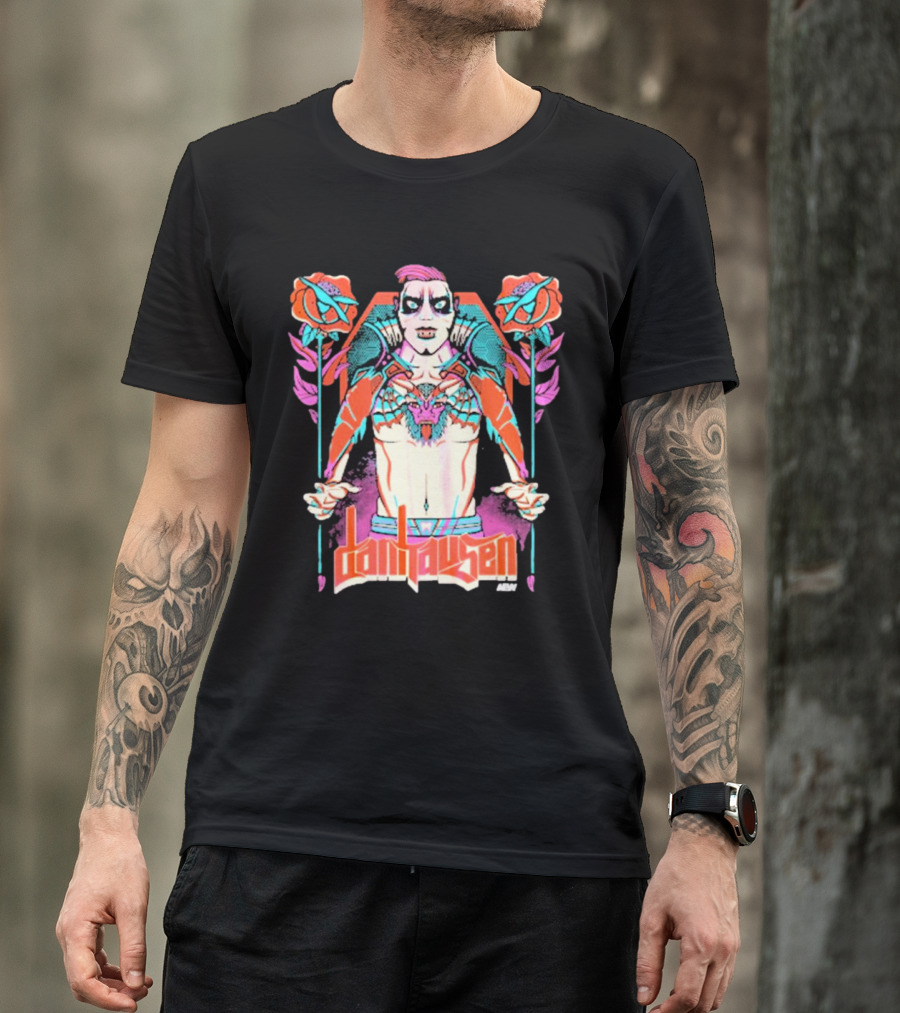 Danhausen AEW Artist Series Arise Roses And Skeletons T-Shirt