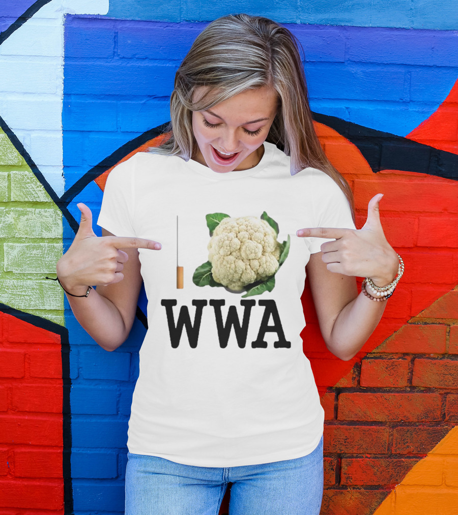Taco Hemingway Trójkąt Warszawski Biały Cauliflower WWA T-Shirt