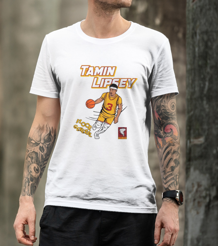 Tamin Lipsey Floor General Comic Book Superhero Iowa State Cyclones T-Shirt