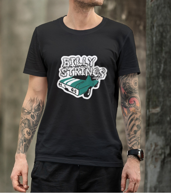 Billy Strings Imogene Willie Highway Prayers Green Car T-Shirt