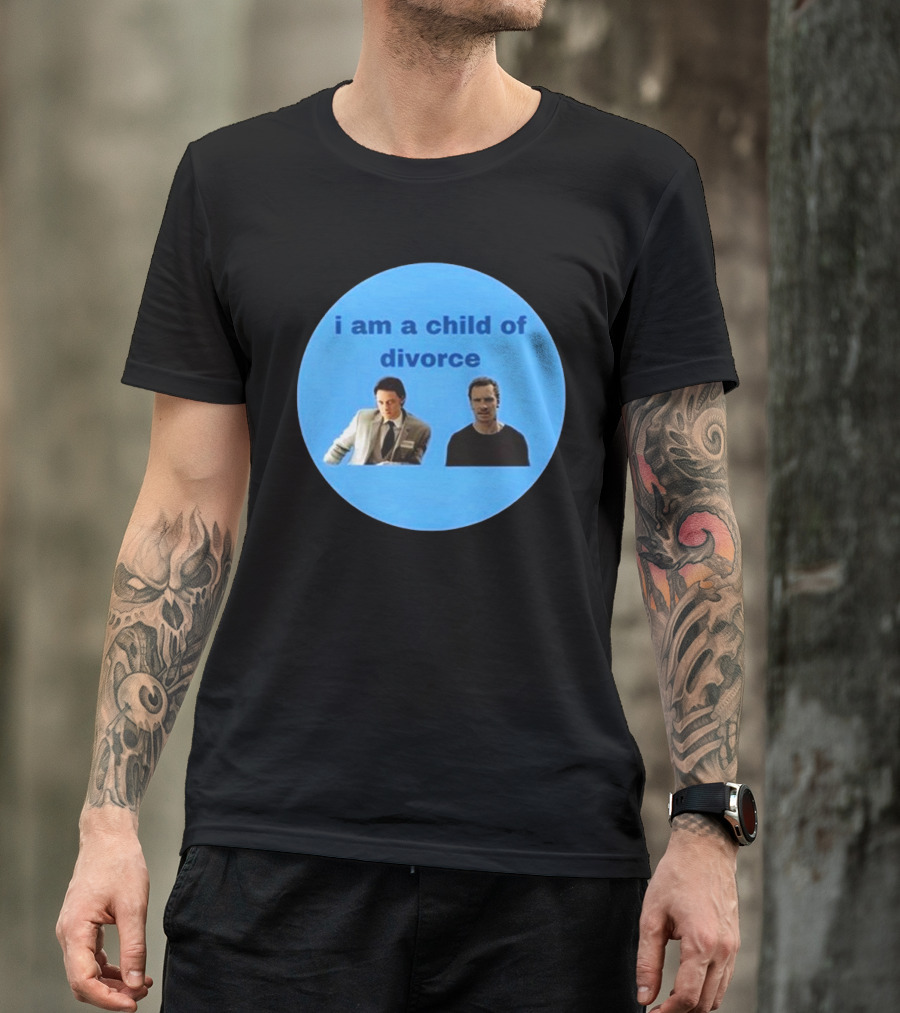 I Am A Child Of Divorce Mads James McAvoy X Michael Fassbender T-Shirt