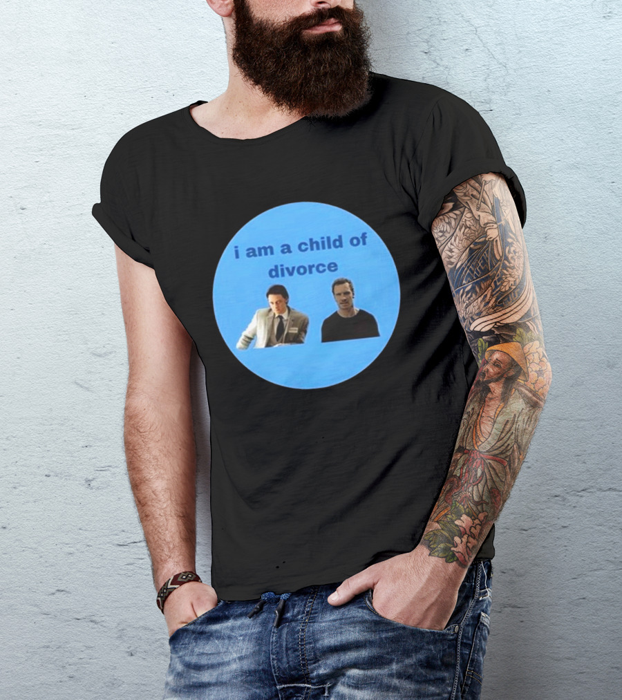 I Am A Child Of Divorce Mads James McAvoy X Michael Fassbender T-Shirt