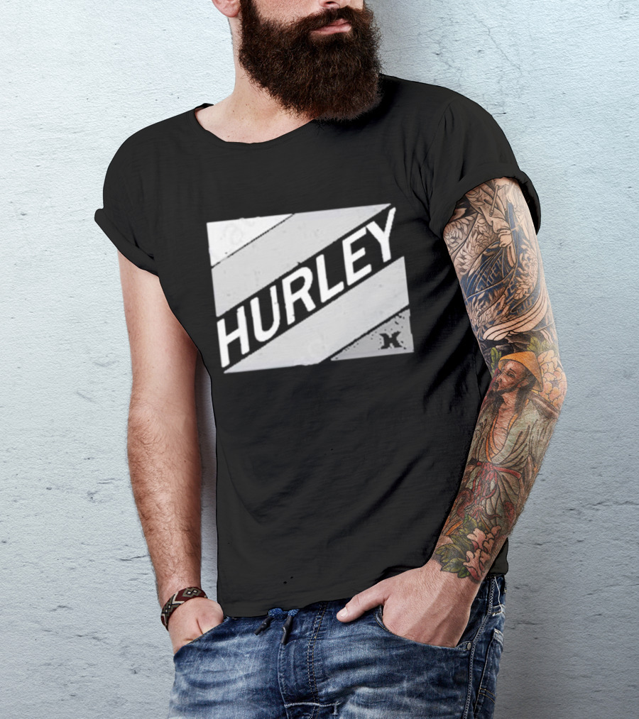 Hurley Logo Design Scott Cawthon Collaboration T-Shirt
