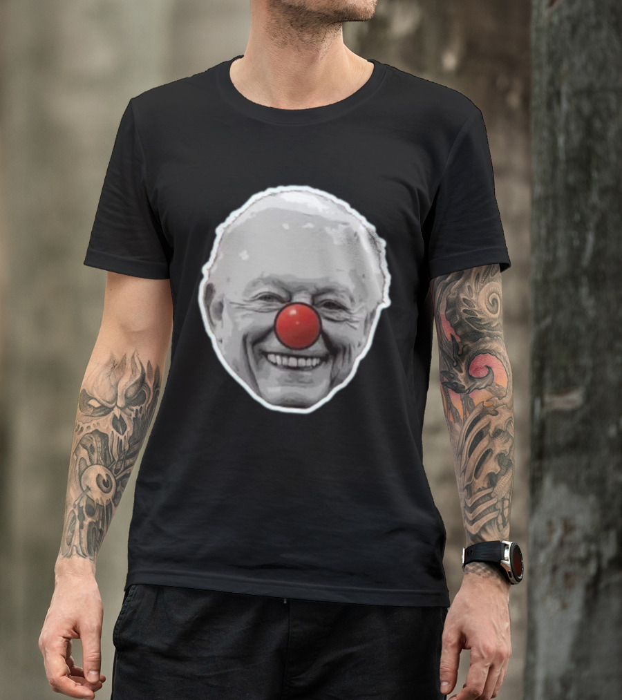 Tywalker716 Jerry Jones Clown Face With Red Nose T-Shirt