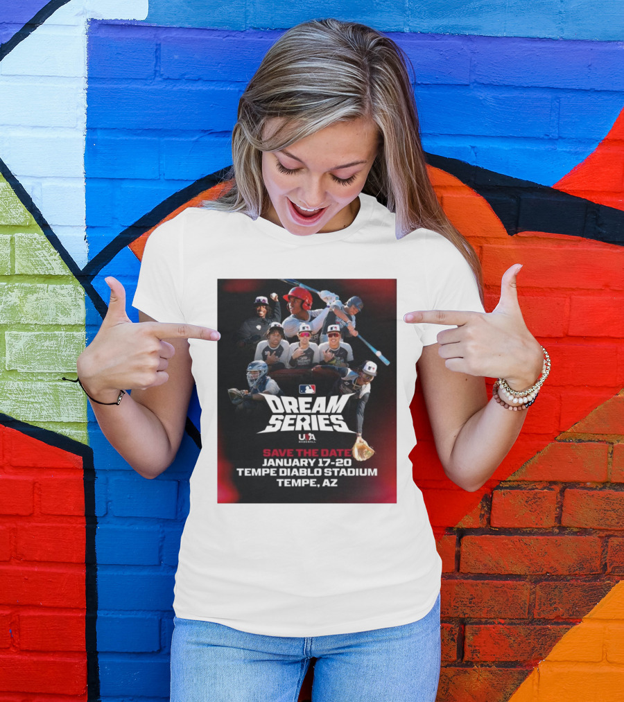 MLB USA Baseball Dream Series January 17-20 Tempe Diablo Stadium Tempe AZ T-Shirt