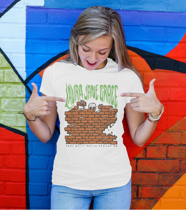 Laura Jane Grace Walls They Built Walls Around Me T-Shirt