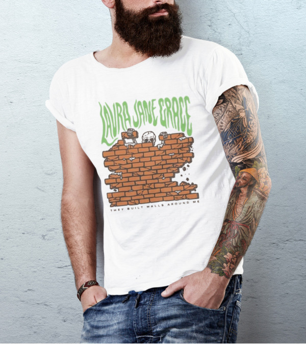 Laura Jane Grace Walls They Built Walls Around Me T-Shirt