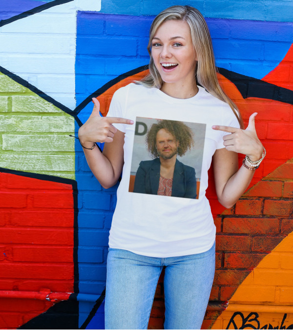 JD Dolezal JD Vance Meme Face Swap Comedy T-Shirt