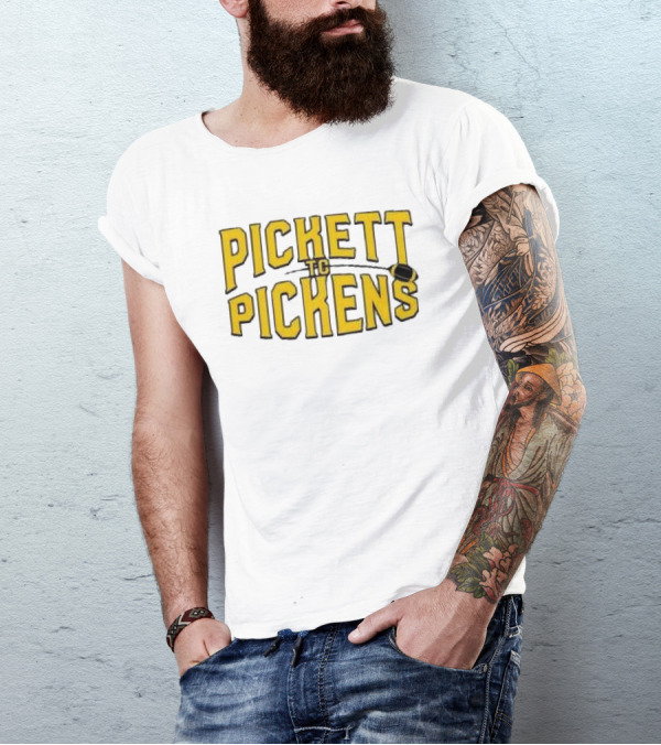"Jersey Jerry Pickett To Pickens Football Theme" T-Shirt
