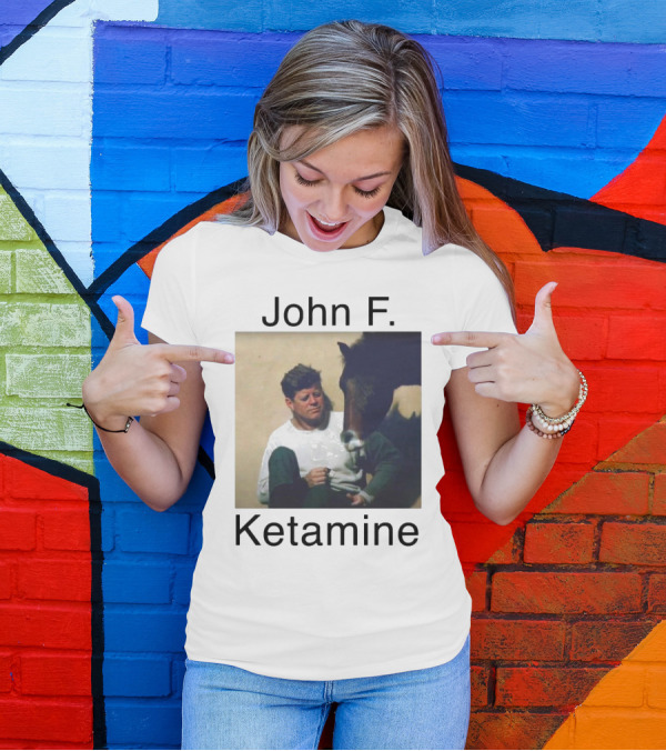 John F. Ketamine Horseman Interaction T-Shirt
