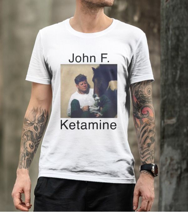 John F. Ketamine Horseman Interaction T-Shirt