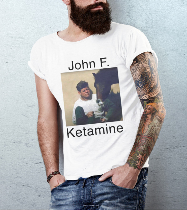 John F. Ketamine Horseman Interaction T-Shirt