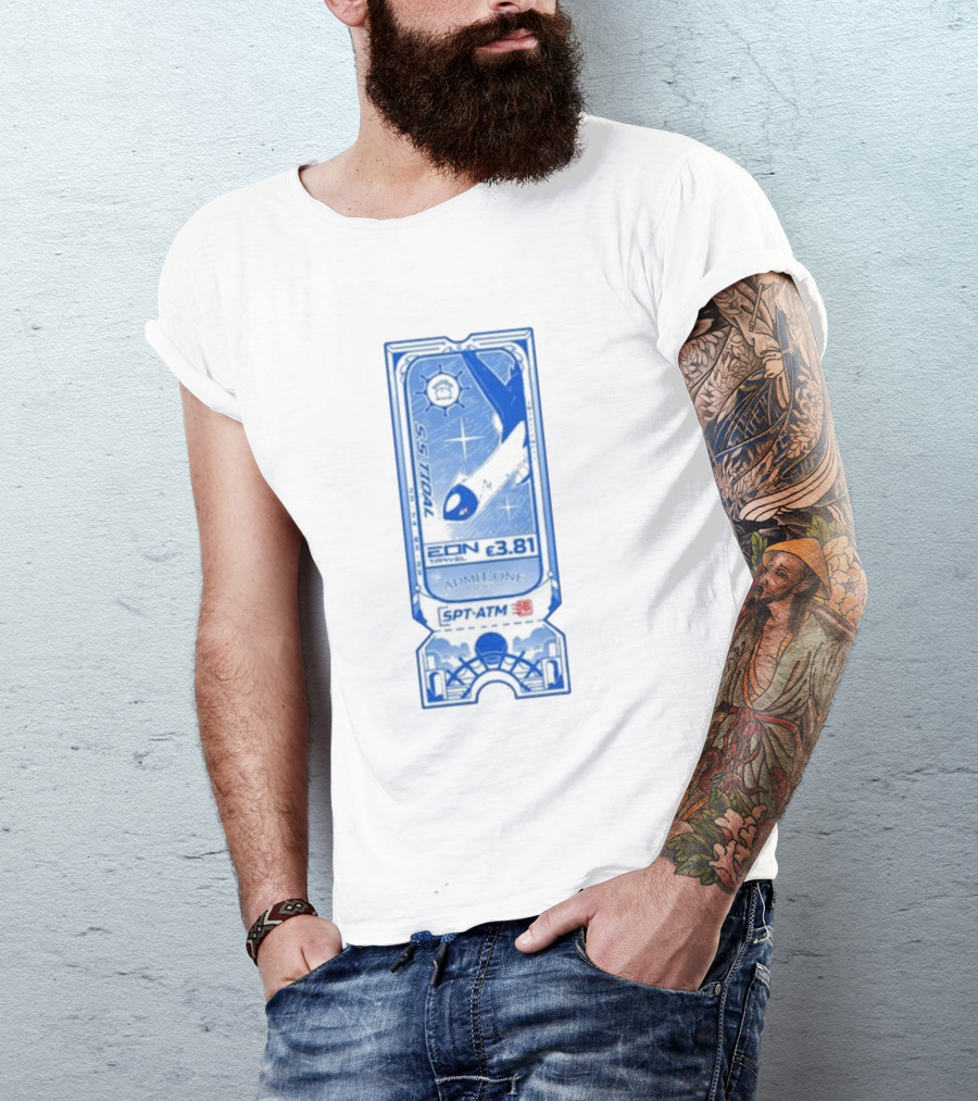 Luster Purge S.S. Tidal €3.81 Eon Travel Admit One SPT-ATM T-Shirt