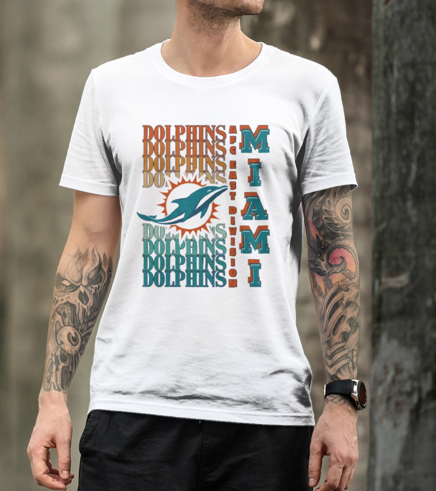 MIAMI Dolphins AFC East Division T-Shirt