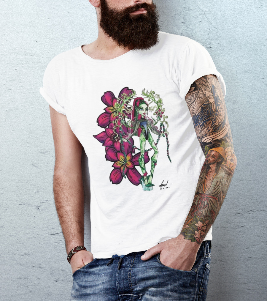 Monster High Venus McFlytrap Lily Blossom Vines Fashion Style T-Shirt