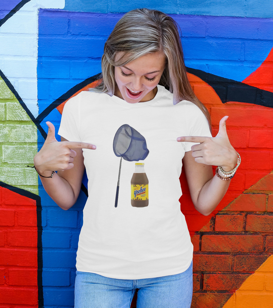 Yoohoo Chocolate Drink And Net Pool Catching Fun T-Shirt