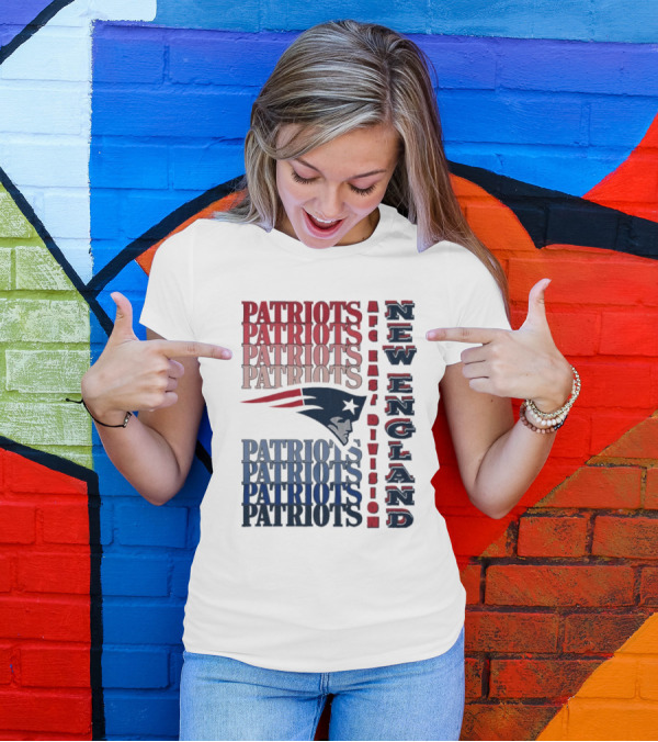 Patriots New England AFC East Division Football Team T-Shirt