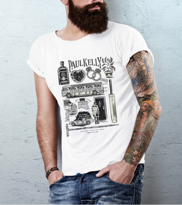 Paul Kelly How To Make Gravy Australian Icons Music Collection T-Shirt