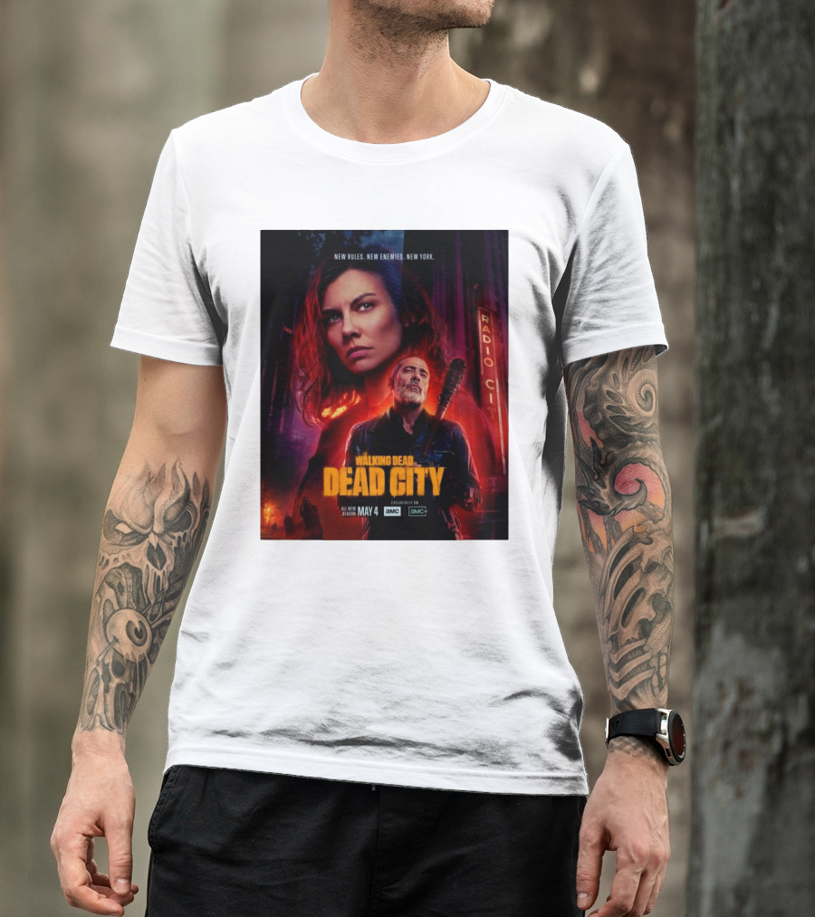 New Rules New Enemies New York The Walking Dead Dead City All New Season May 4 T-Shirt