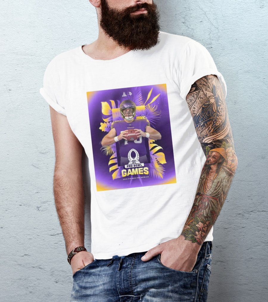 2025 NFL Pro Bowl Games Minnesota Vikings Brian O’Neill T-Shirt