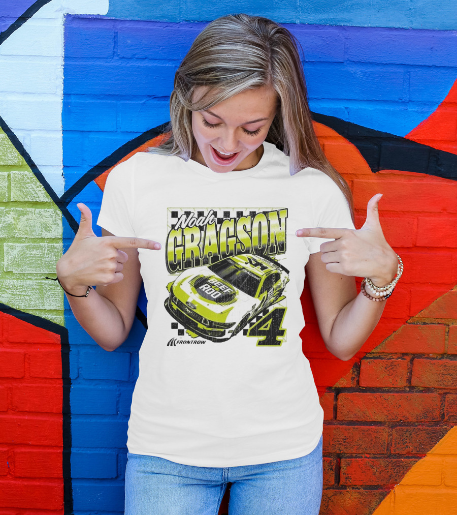 Noah Gragson Beef-A-Roo Car Racing Number 4 T-Shirt