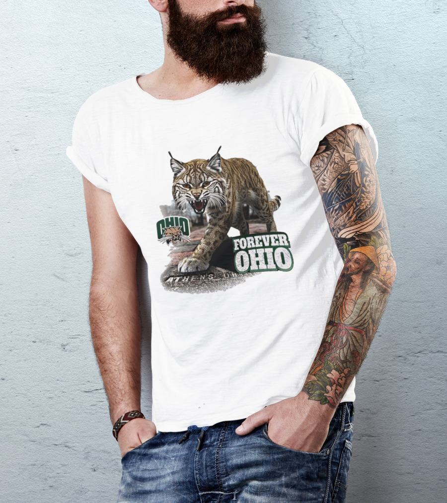 Ohio Bobcat Athens Walk Forever Ohio T-Shirt