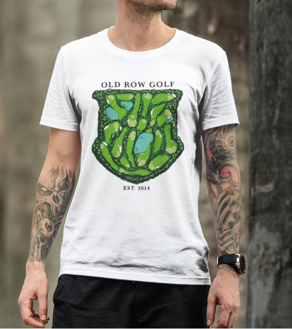 Old Row Golf Course Pigment Dyed T-Shirt
