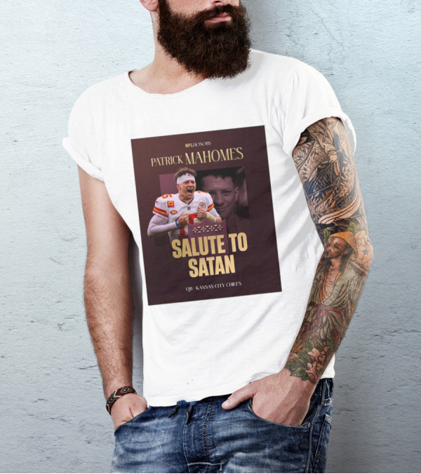 Patrick Mahomes NFL Honors Kansas City Chiefs QB Salute To Satan T-Shirt