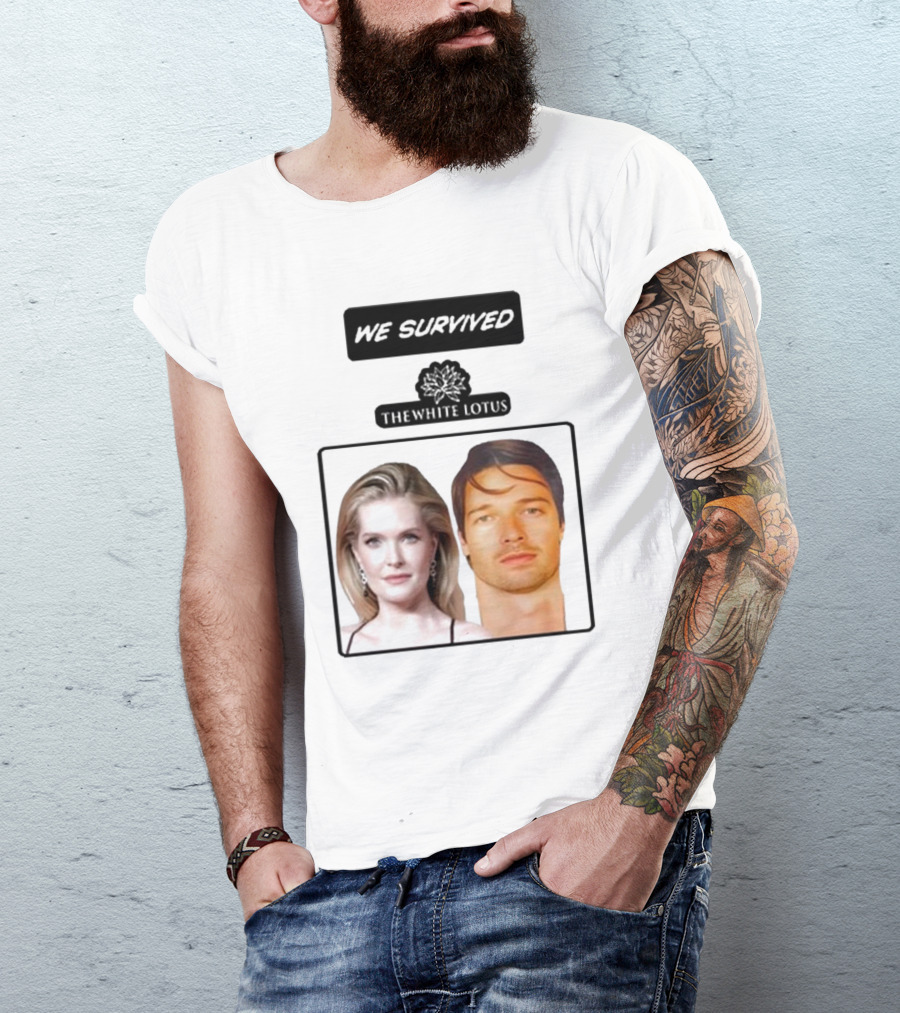 We Survived The White Lotus Patrick Schwarzenegger T-Shirt