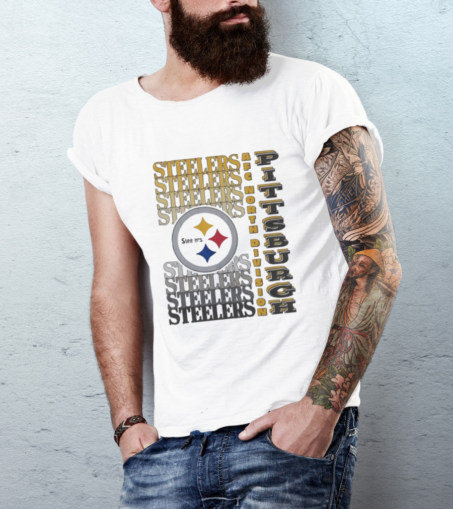 Pittsburgh Steelers AFC North Division See Us T-Shirt