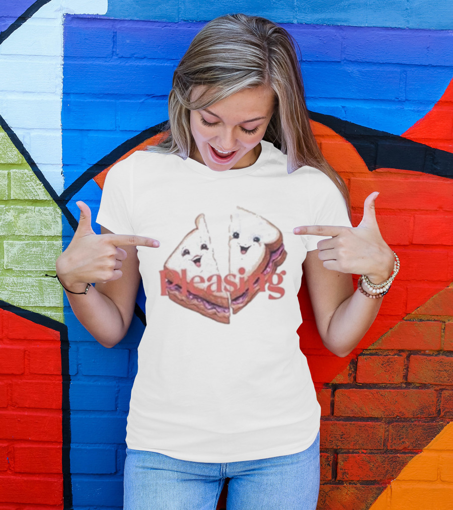 Pleasing I Chews You Smiling Sandwich T-Shirt