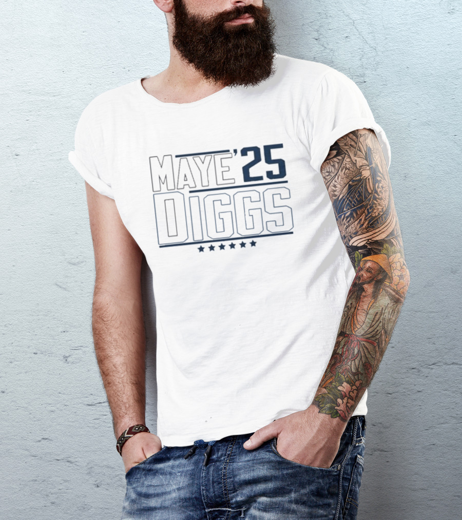 Maye Diggs 25 Five Stars T-Shirt