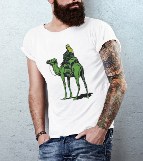 Skyler Silk Road Free Ross Camel Graphic T-Shirt