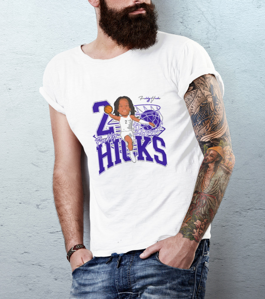 Freddy Hicks Tarleton State Basketball Number 20 T-Shirt