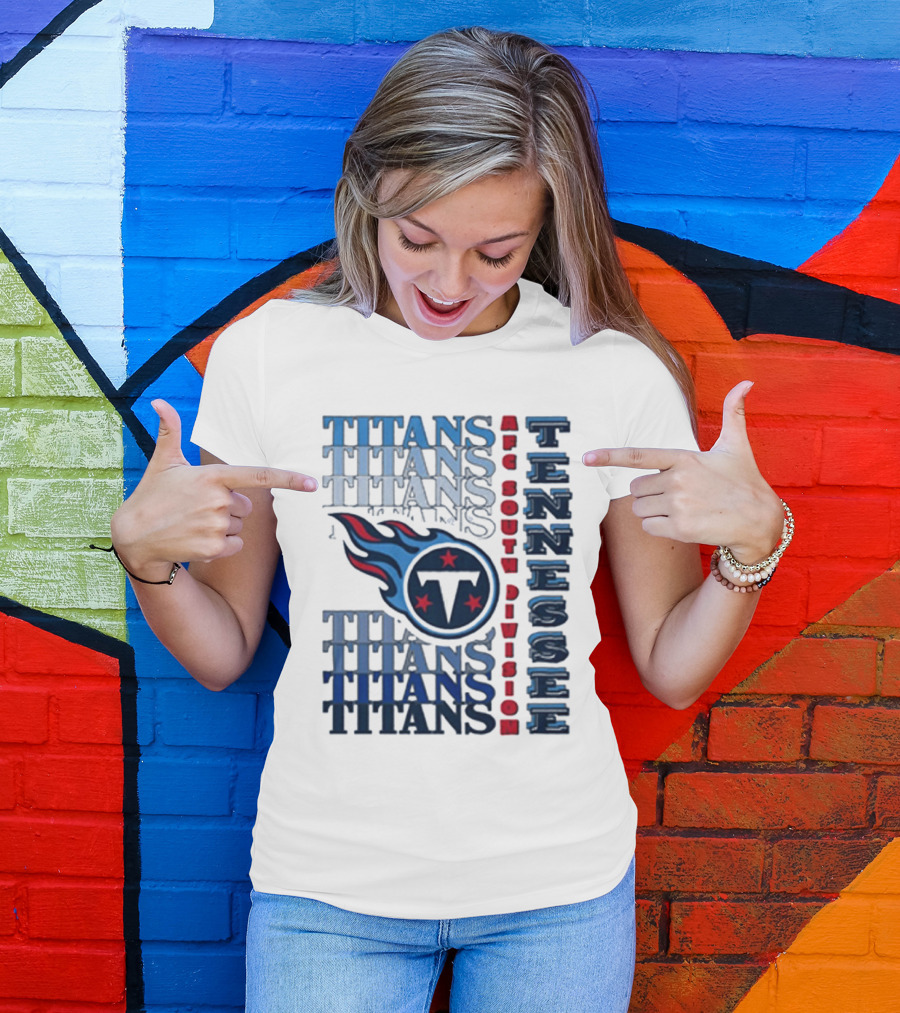 Tennessee Titans AFC South Division Titans Tennessee T-Shirt