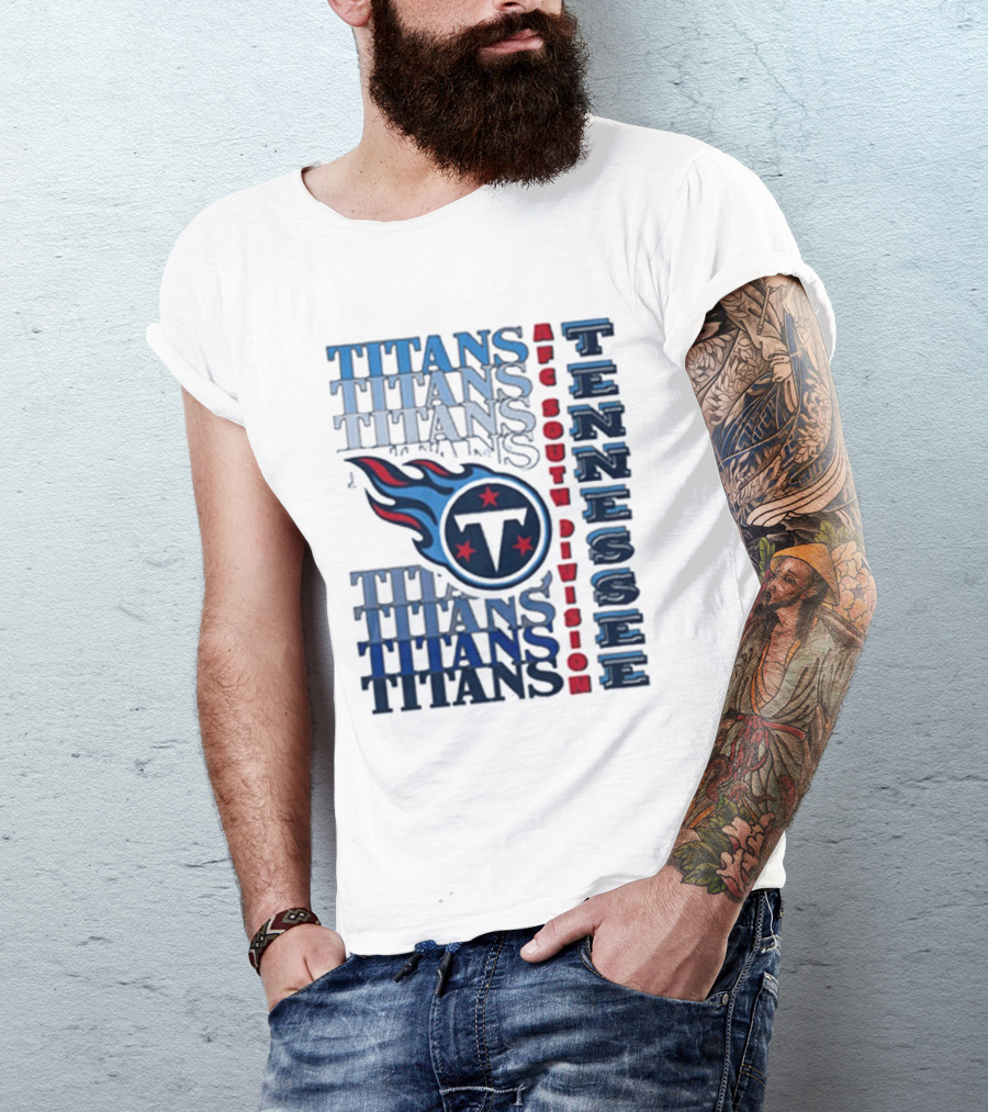 Tennessee Titans AFC South Division Titans Tennessee T-Shirt