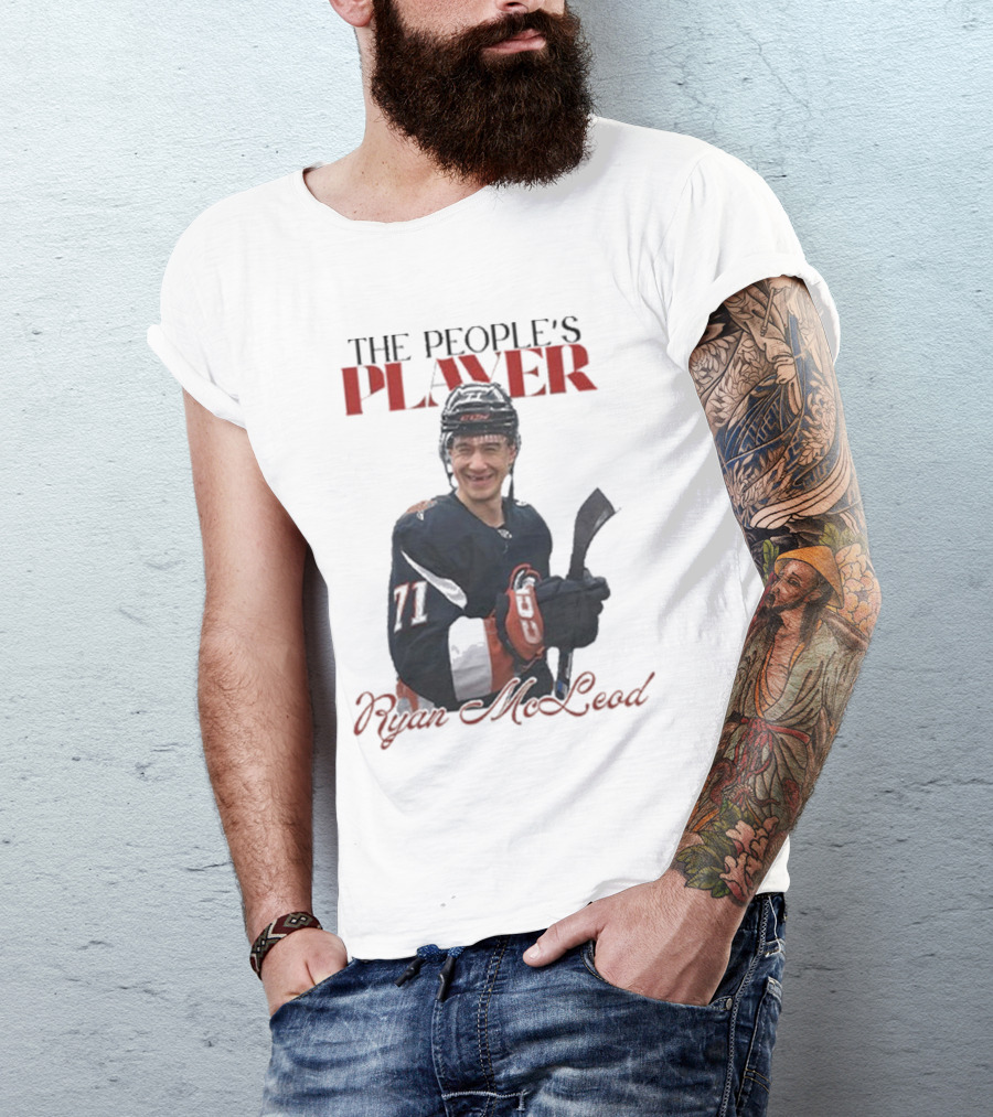 The People’s Player Ryan McLeod 71 Hockey Enthusiast T-Shirt