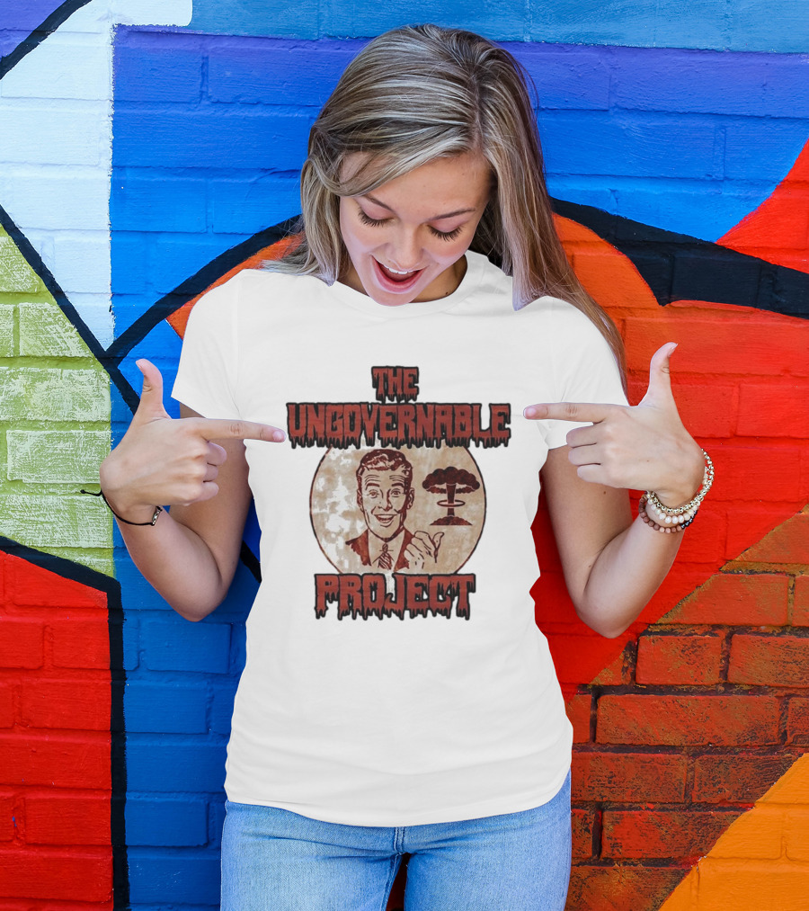 The Ungovernable Project Vintage Cartoon Nuclear Explosion T-Shirt