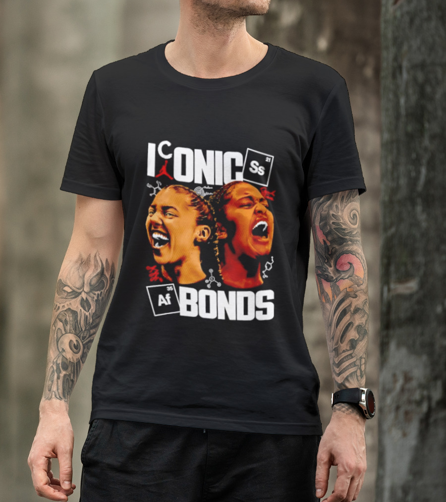Iconic Bonds Chemistry Basketball Player T-Shirt