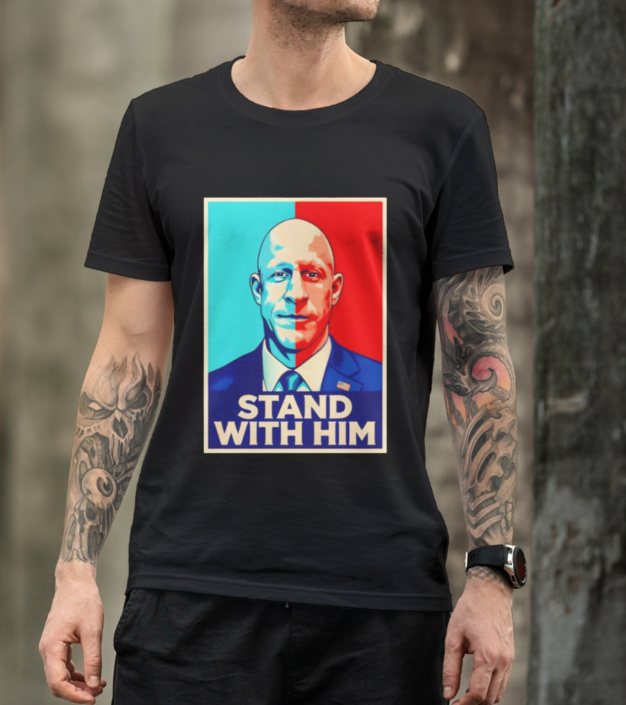 Stand With Him Brian McGinnis Hope Style Supporting Israel T-Shirt