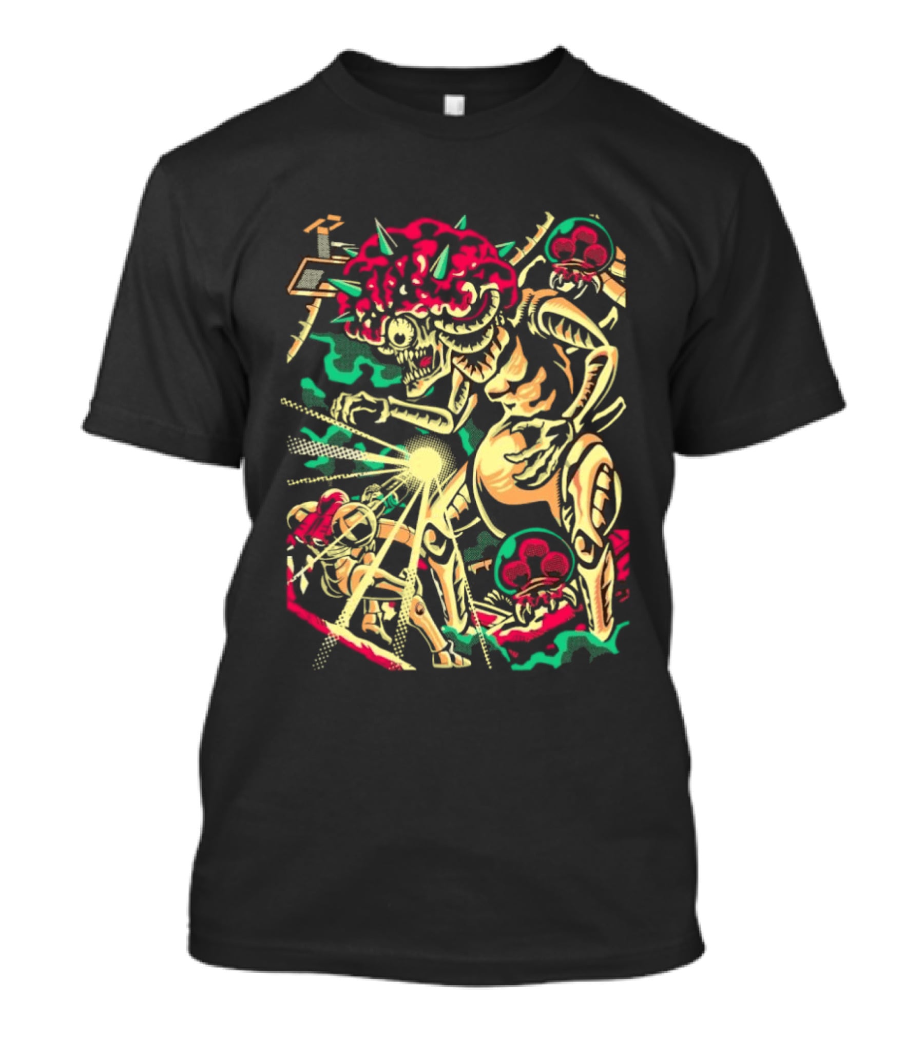 Arace Rampage Energetic Monster Battle Explosion T-Shirt