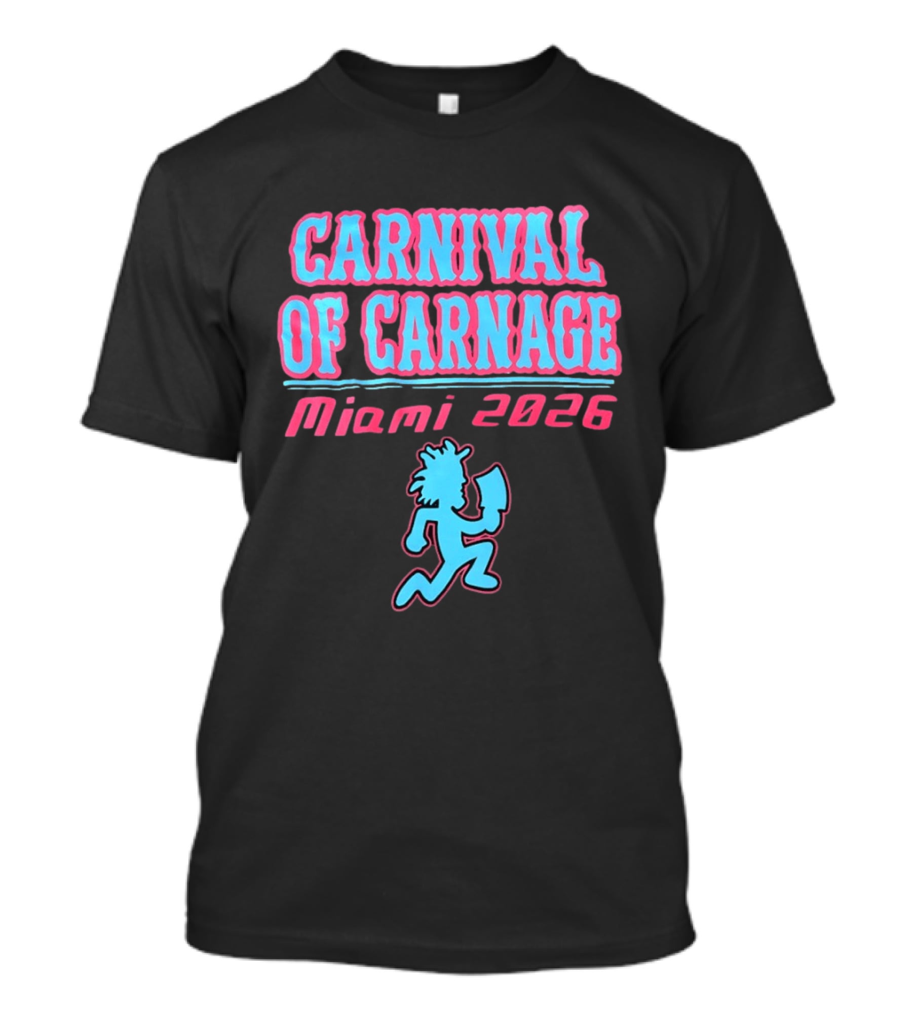 Carnival Of Carnage Miami 2026 Hatchet Man T-Shirt