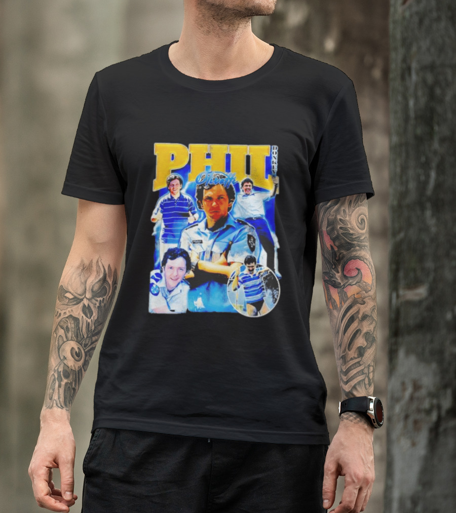 PHIL Olivetti We Can Be Heroes Australia Mockumentary Series T-Shirt