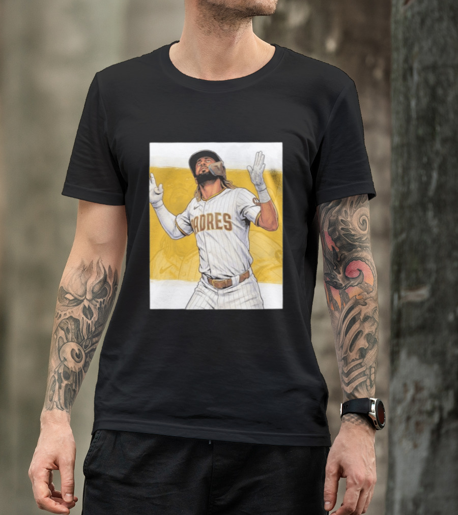 San Diego Padres Fernando Tatis Jr Nike MLB Baseball Player T-Shirt
