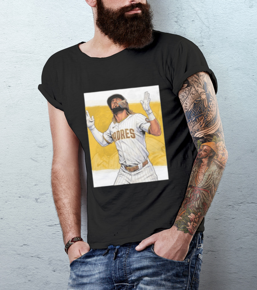 San Diego Padres Fernando Tatis Jr Nike MLB Baseball Player T-Shirt