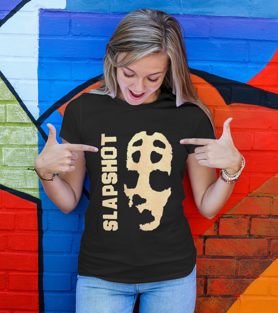 Slapshot Hockey Mask Inspired Conceptual T-Shirt