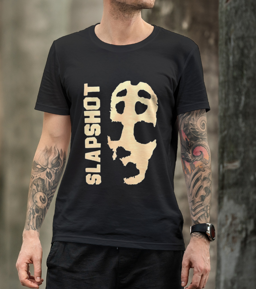 Slapshot Hockey Mask Inspired Conceptual T-Shirt